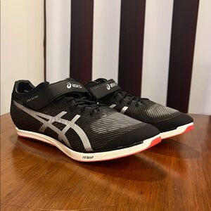 Asics Sonic Sky Pro Track Shoes Sneakers new black Men’s Size 12